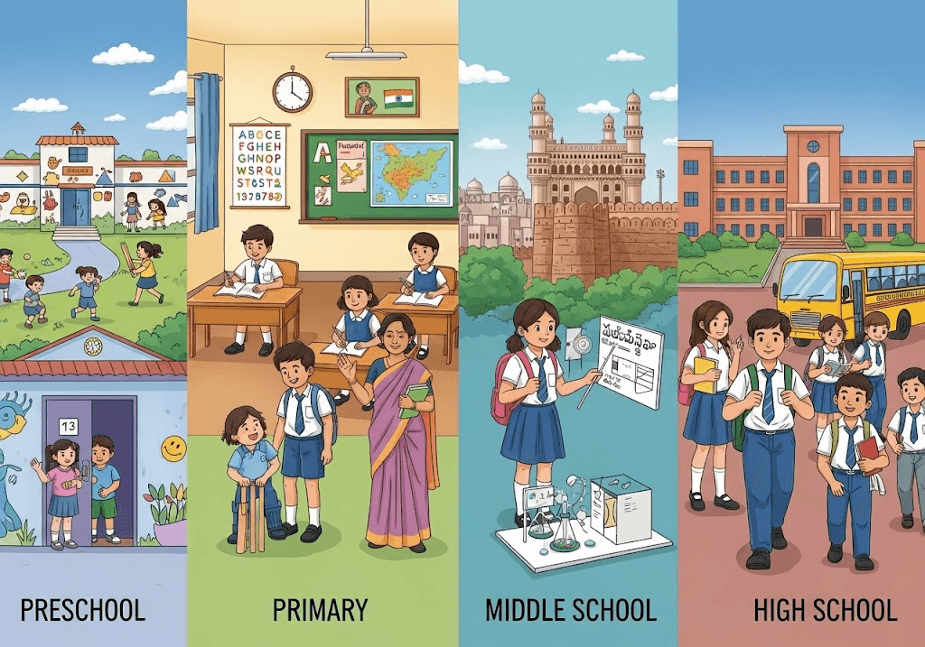 From Play Schools to High School: Complete Guide to Hyderabad's Education System