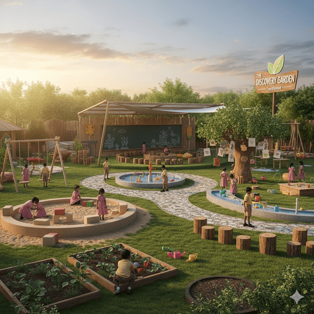 Play Schools in Hyderabad With Innovative Outdoor & Experiential Learning Spaces