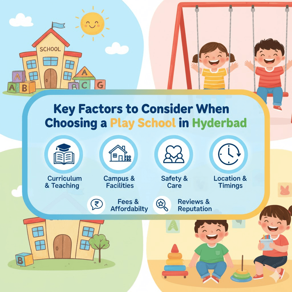 Key Factors to Consider When Choosing a Play School in Hyderabad