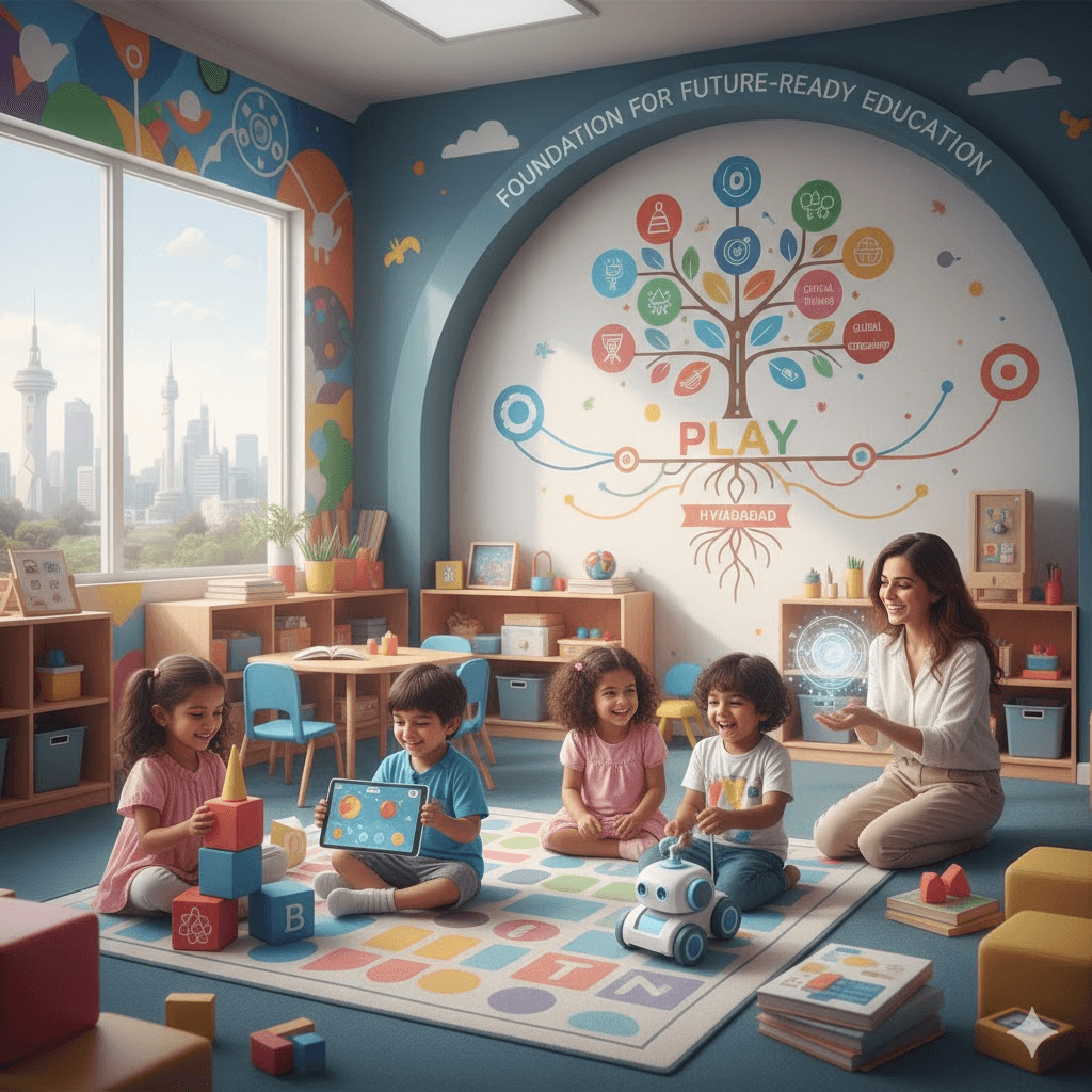 Why Play Schools in Hyderabad Are the Foundation for Future-Ready Education